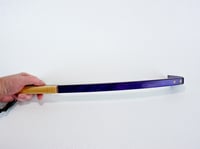 Image 8 of Handcrafted Mini Wooden Back Scratcher, Spectraply Wood Dark Knight with Maple Accent, Unique Gift