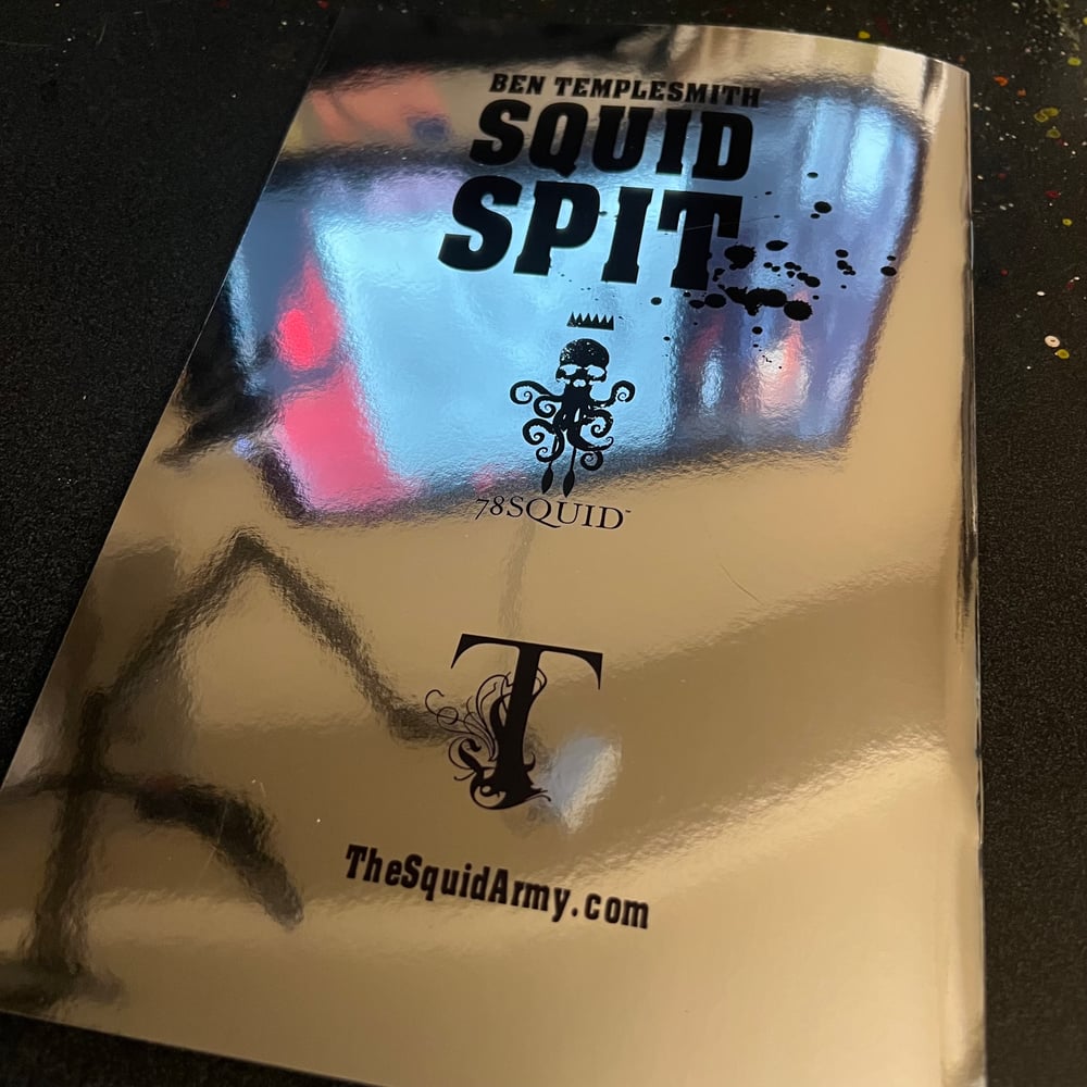 Image of SQUID SPIT #1 MEGACON SILVER FOIL EDITION