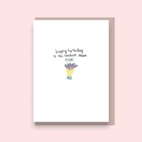 Image 1 of Loveliest Mum Ever, Greetings Card