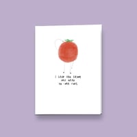 Image 2 of From my head tomatoes, Greetings Card