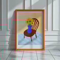 Image 3 of Sunny side up,  Sunflower Print