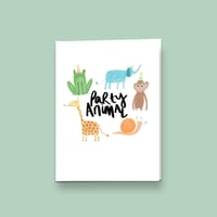Image 2 of Party Animal, Greetings Card