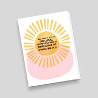 Image 3 of Pretty bloody shit without you, Greetings Card