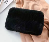Image 1 of Rabbit Fur Neck Scarf