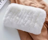 Image 2 of Rabbit Fur Neck Scarf