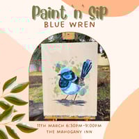 Blue Wren Paint 'n' Sip