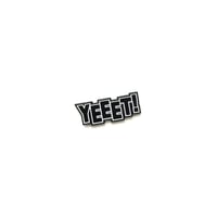 YEEET (black) pin