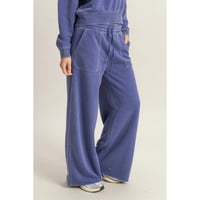 Image 4 of High Rise Wide Leg Drawstring Pants