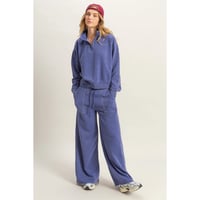 Image 5 of High Rise Wide Leg Drawstring Pants