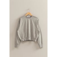 Image 1 of Rest Day Seam Detail Sweatshirt