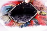 Image 2 of Classy Fox Fur Shoulder Bag