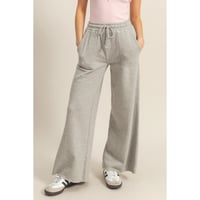 Image 2 of High Rise Wide Leg Drawstring Pants