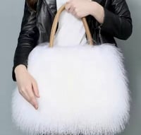 Image 4 of Classy Mongolian Fur Handbag