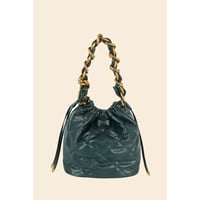 Image 1 of Quilted Chain Link Bucket Hand Bag