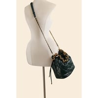 Image 4 of Quilted Chain Link Bucket Hand Bag