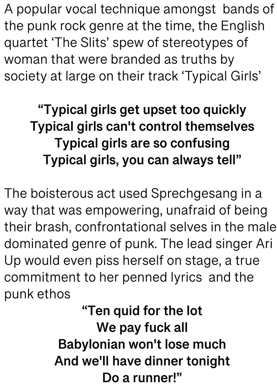 Image of A TFP GUIDE TO: SPRECHGESANG