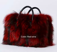 Image 4 of Genuine Fox Fur Handbag