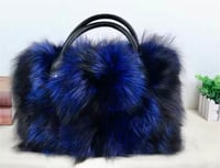 Image 5 of Genuine Fox Fur Handbag