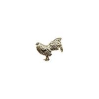 Gold Rooster (Left) pin