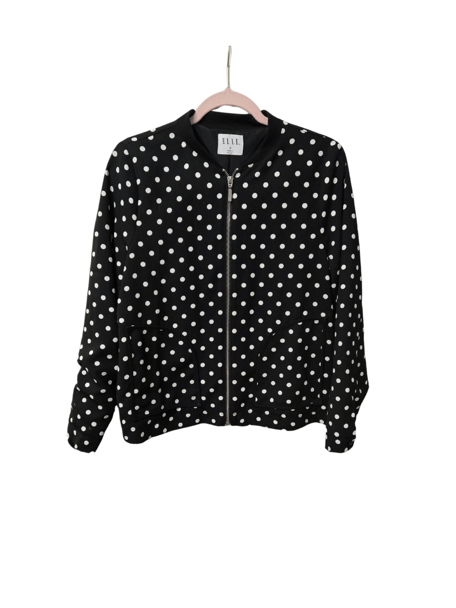 Polkadot Zip Jacket | Naturally Unique By SOS Polkadot Zip Jacket | Naturally Unique By SOS