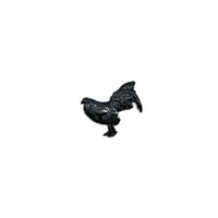 Black Rooster (Left) pin