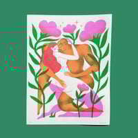 Image 1 of 'Botanic Affair' 3 ink Screen Print  