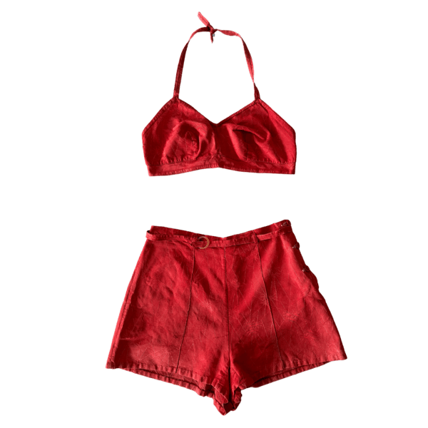 Image of 40's CATALINA SPIDERWEB BIKINI SET