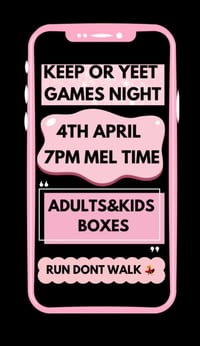 TIKTOK - GAMES NIGHT