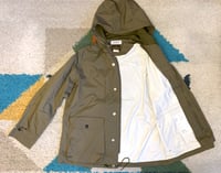 Image 4 of Sunny Sports olive drab nylon mountain parka, size M