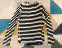 Image 5 of Junya Watanabe man Comme Des Garcons knit striped shirt 2016, size S