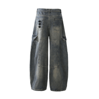 Image 2 of WANTED MEMORY x NARVI FLOTIN  OVERSIZE CARGO PANTS V10