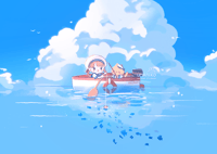 Image 1 of Summer Fishing Print