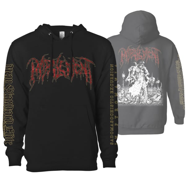 Image of IMPALEMENT "SADOMASOCHISTIC" HOODIE