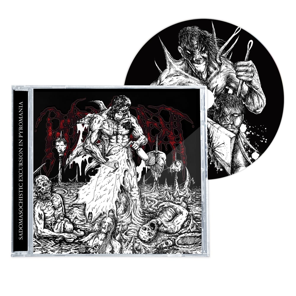 Image of IMPALEMENT "SADOMASOCHISTIC EXCURSION IN PYROMANIA" CD