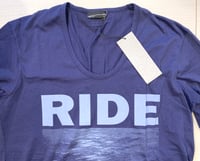 Image 2 of Lad Musician 2021ss Ride graphic print shirt, size 42 (S)