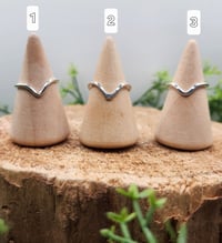 Image 1 of Chevron rings