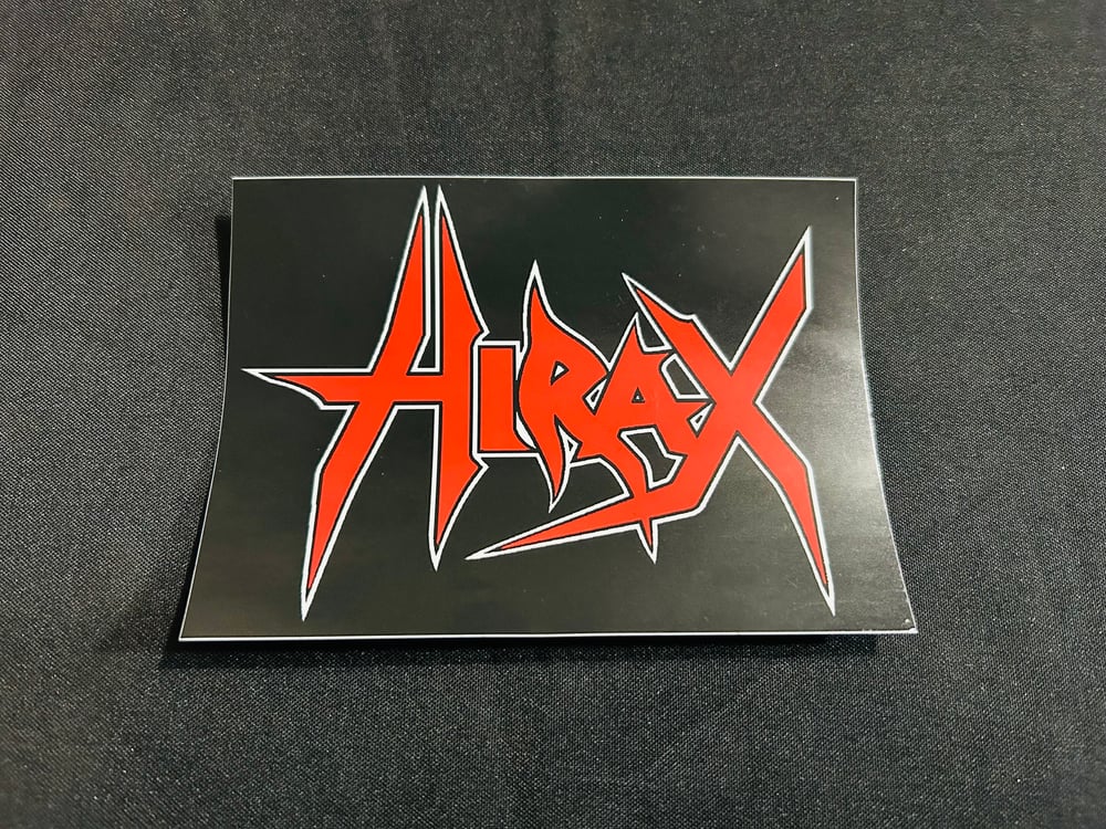 HIRAX logo sticker