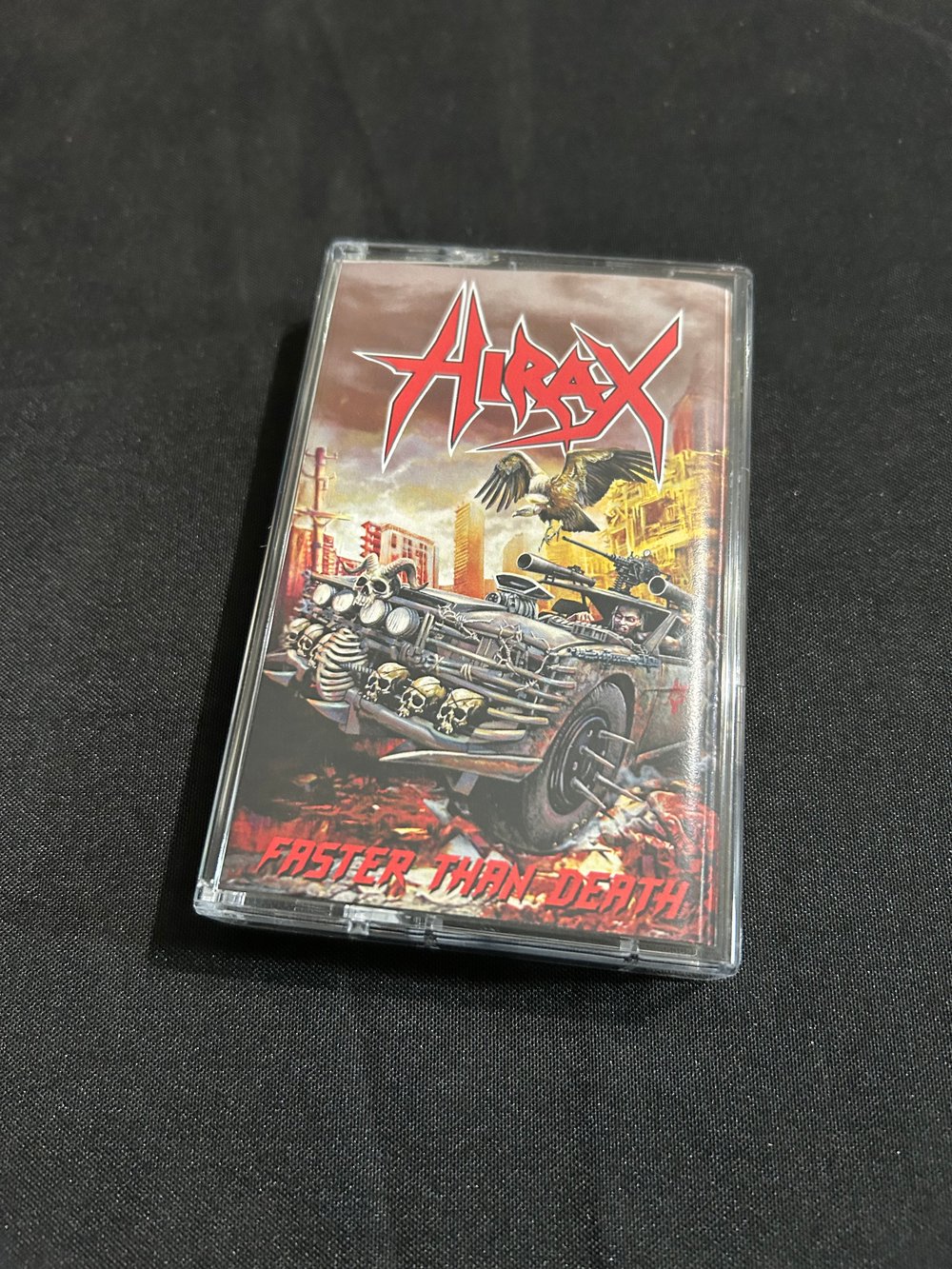 HIRAX Faster Than Death cassette tape