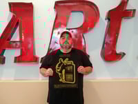 Image 3 of "ELECTRIC WORRY" SCREENED POSTER