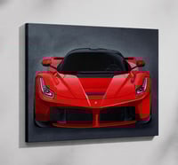 Image 2 of Ferrari LaFerrari Original Canvas Painting