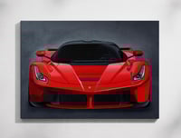 Image 1 of Ferrari LaFerrari Original Canvas Painting