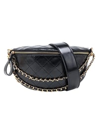 Image 1 of Cool Chic Chains Zipper Sling Bag