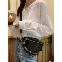 Image 5 of Cool Chic Chains Zipper Sling Bag