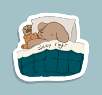 Sleep Tight Sticker