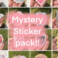 Image 1 of mystery sticker pack bundle!