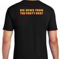 Image 3 of CLUTCH COMPENDIUM LOGO T-SHIRT (ORANGE on BLACK)