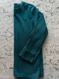 Image 2 of A&F Dark Green Long Sleeve 