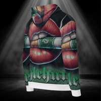 Image 3 of  Zip Hoodie une cigarette à la bouche