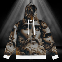 Image 1 of  Zip Hoodie La prèsence, la force, la fois