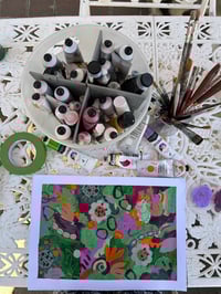 Image 7 of Abstract Mixed Media Collage Workshop - Mornington 